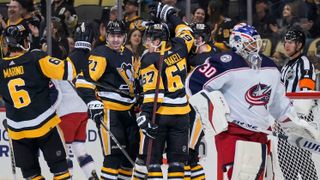 Final: Penguins 5, Blue Jackets 3 taken at PPG Paints Arena (Live coverage). Photo by Jeanine Leech / GETTY